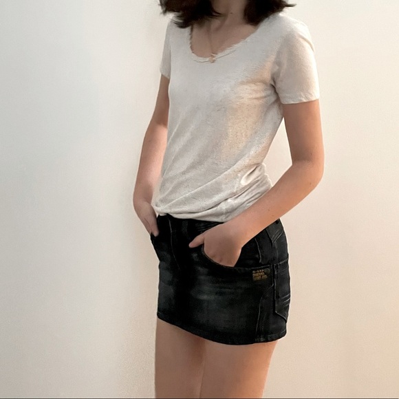 G-STAR DENIM MINI SKIRT - 25 - Picture 7 of 13